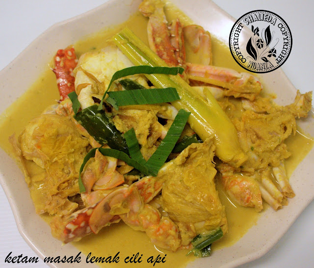 Resepi Ketam Masak Lemak Cili Api Kongsi Resepi