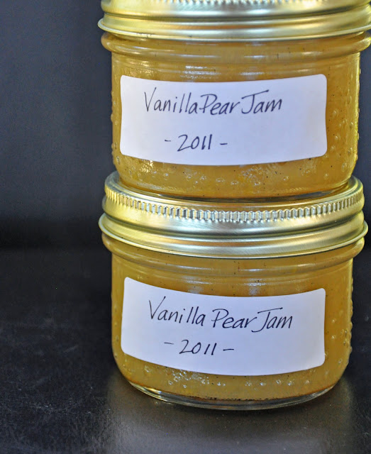 Marathon Mama Vanilla Pear Jam