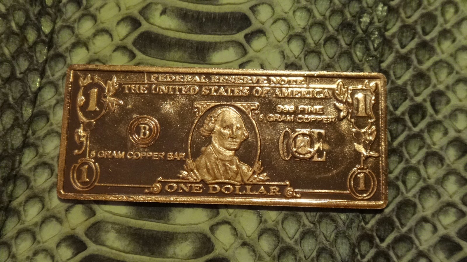 Base Metals Bullion Various Copper Bullion Art Bars 1oz, 10 gram and 5