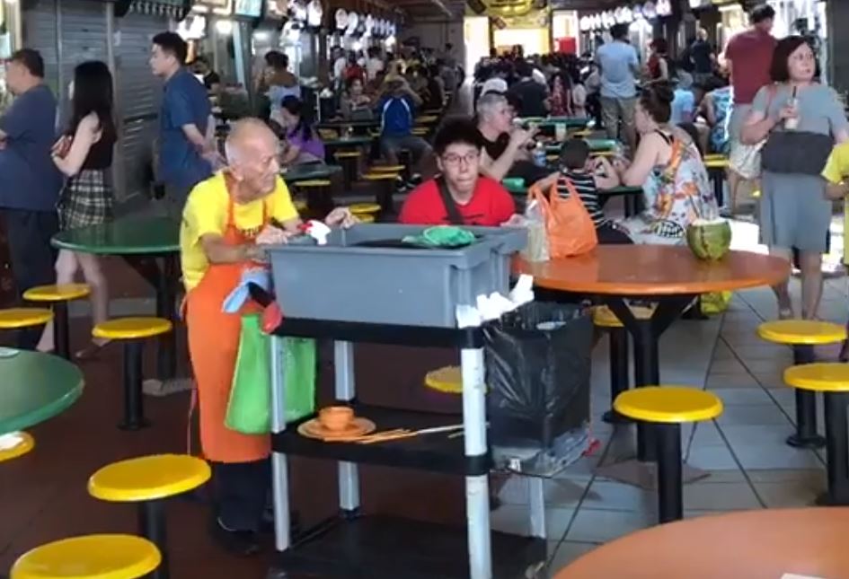 The survey also showed that of all the food outlets, people were least likely to return their trays at coffee shops - only 46 per cent returned their trays more than half the time there.
