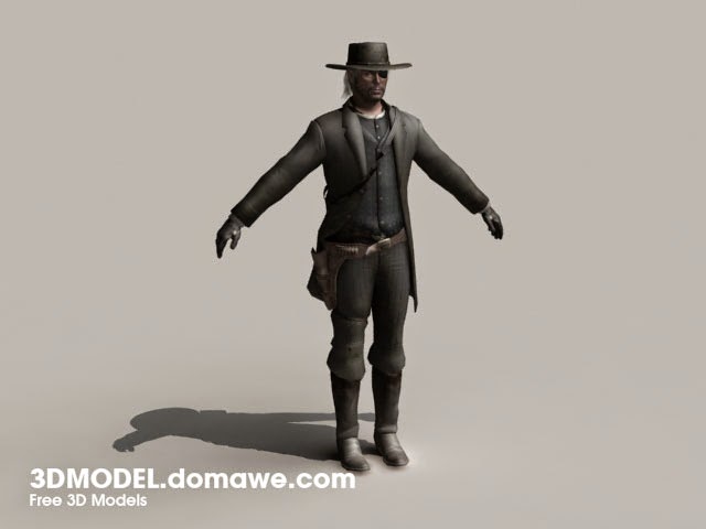 Domawe Net John Marston Assassin 3d Model Free