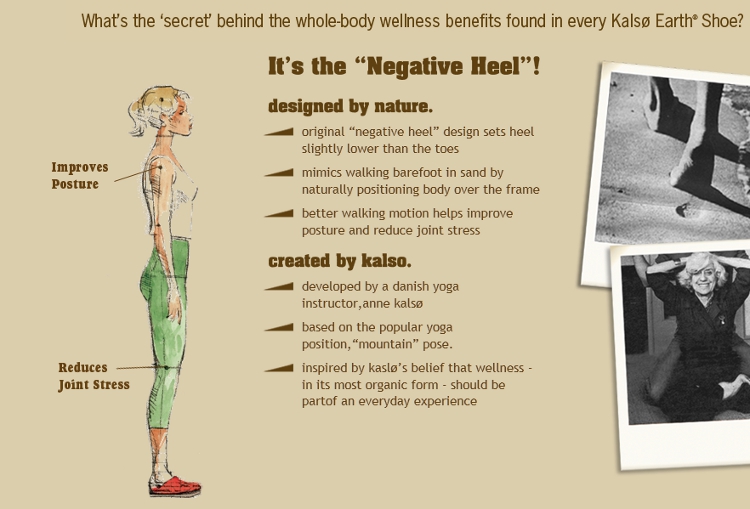 kalso negative heel