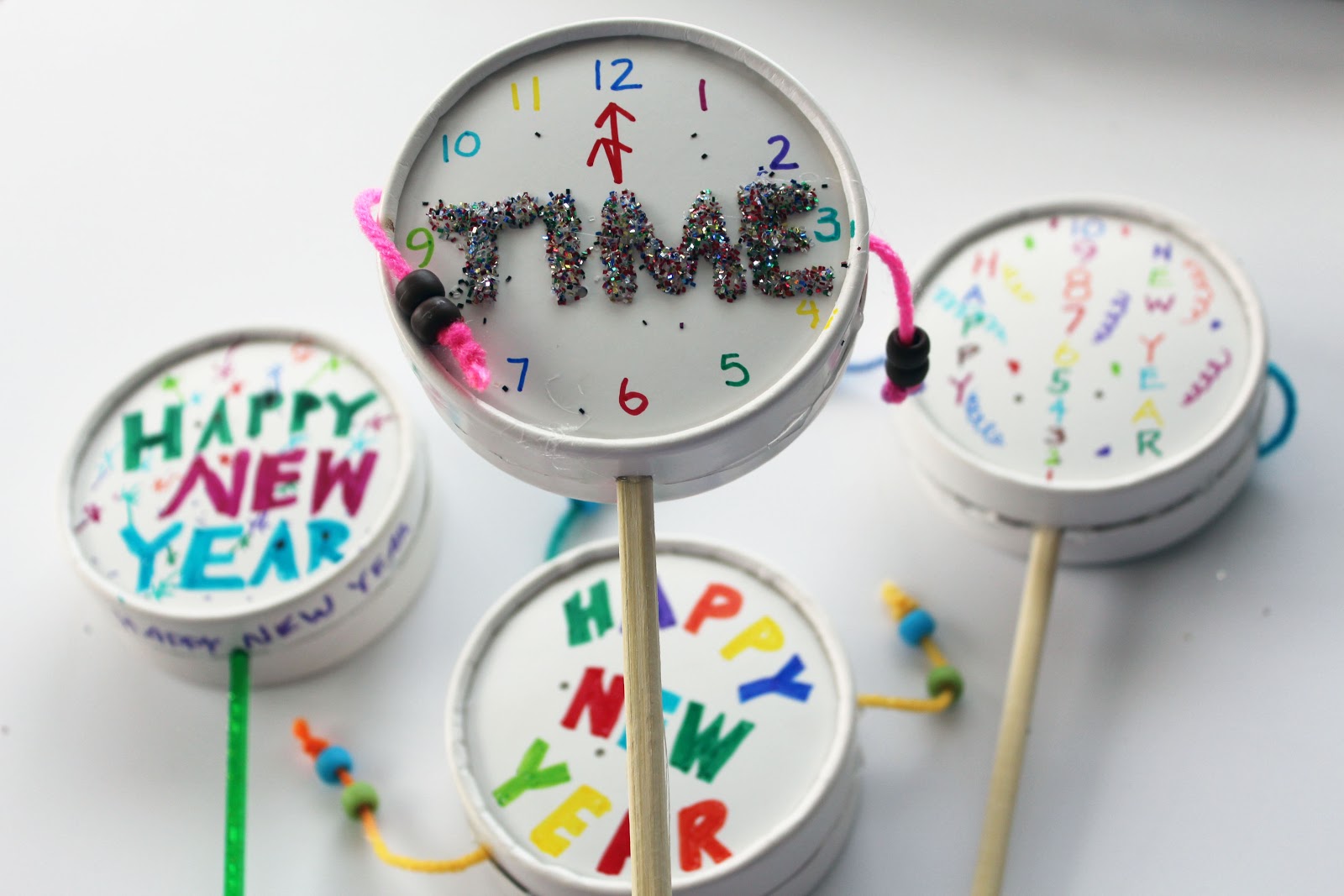 Worth Pinning How to Make New Year's Eve Noise Makers