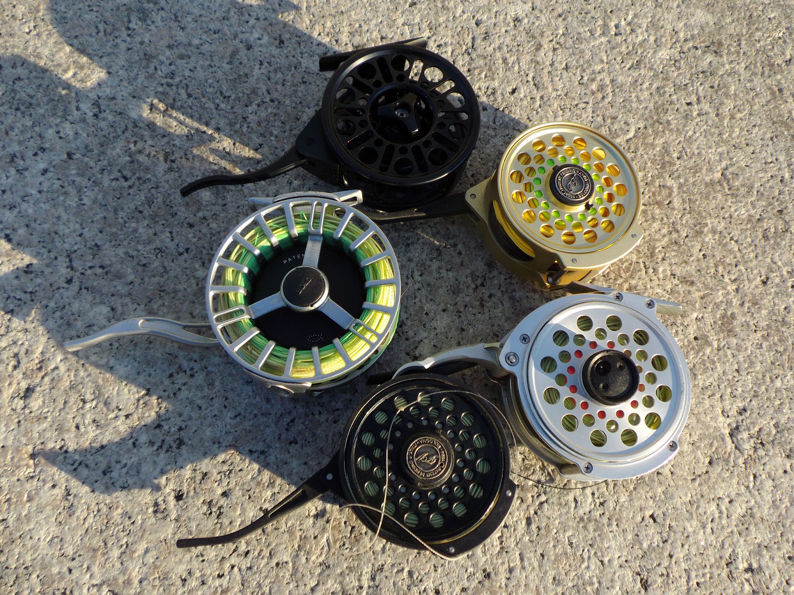 used fly reels