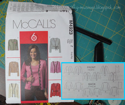 M4923, pattern envelope