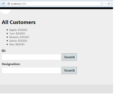 First ASP.Net Web API Project First ASP.Net Web API Project