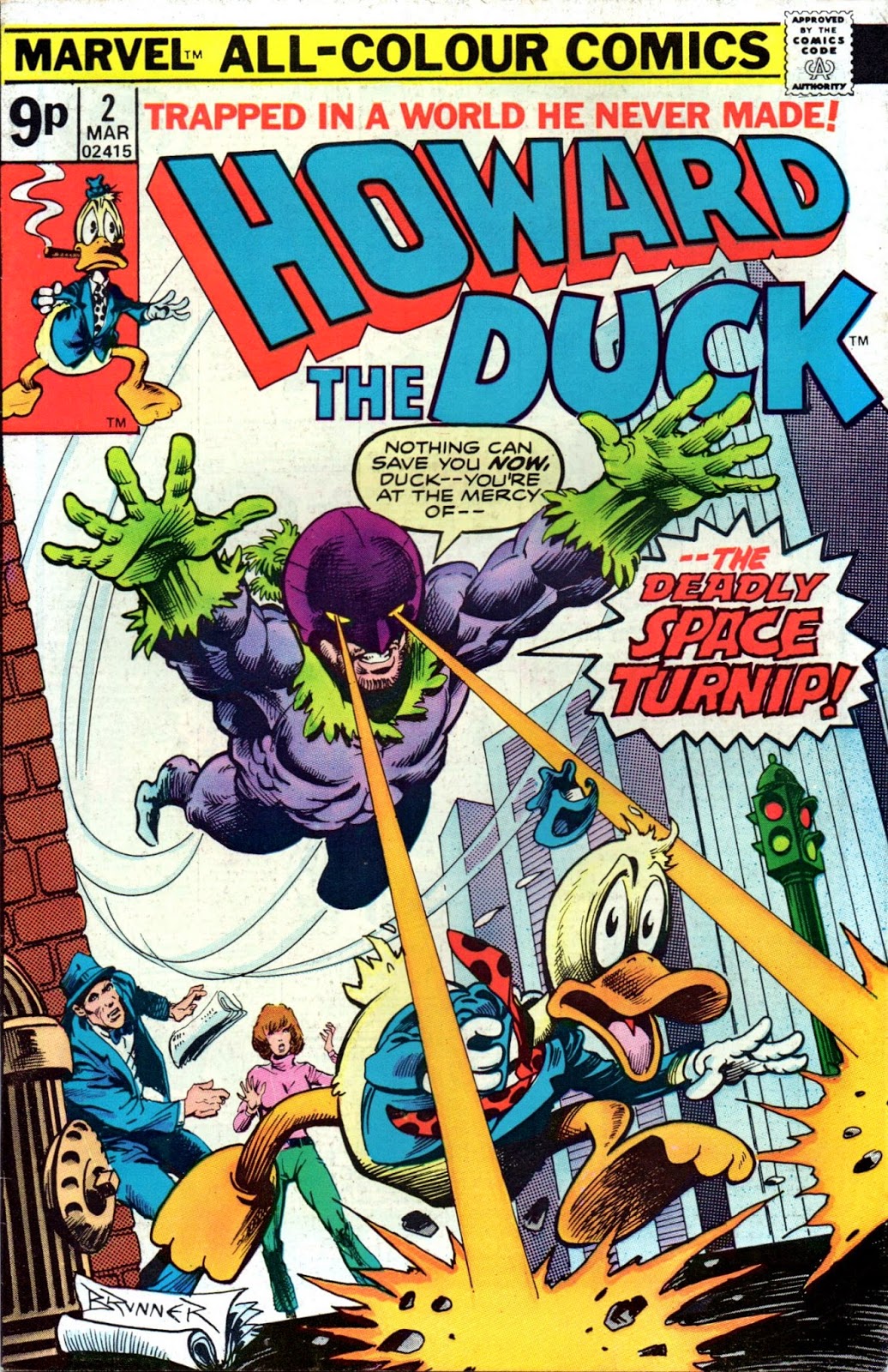 CRIVENS! COMICS & STUFF HOWARD THE DUCK COVER & SPLASH PAGE GALLERY