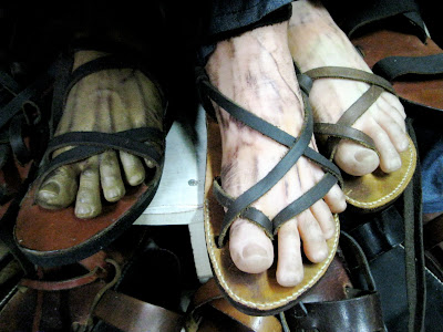 Sandals for all foot sizes at Native Leather in New York City