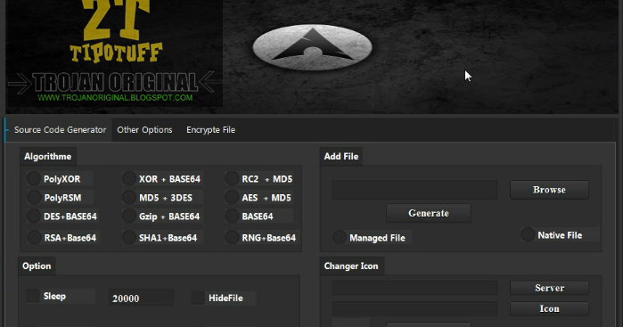 kaser crypter v0.1 kaser crypter v0.1