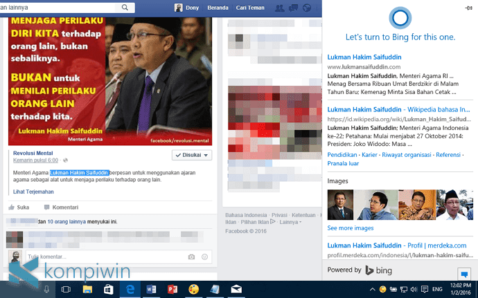 Mencari Gambar Serupa (Beserta Infonya) yang Muncul di Web dengan Cortana di Microsoft Edge 20