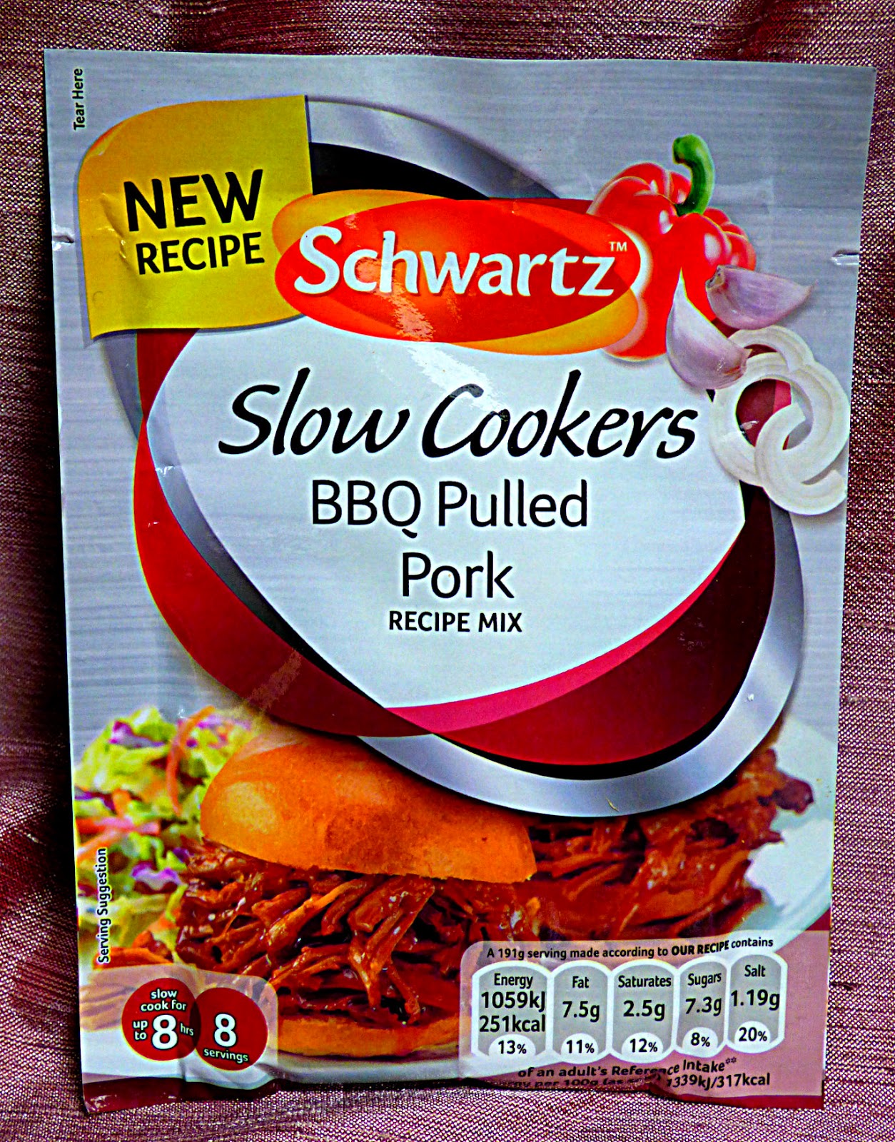Chez Maximka Schwartz Slow Cookers' BBQ Pulled Pork Recipe Mix