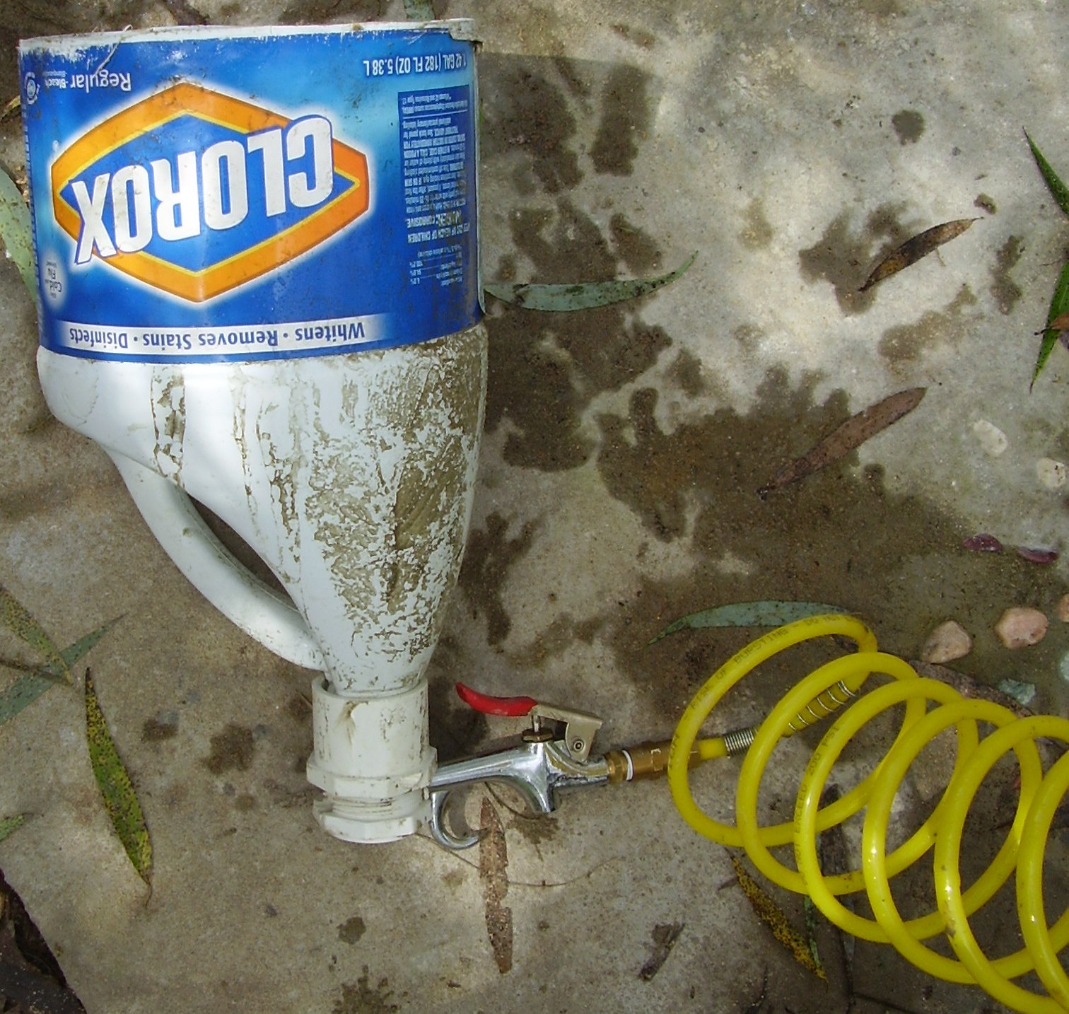 Low Rent Renaissance A Low Rent Mortar Sprayer