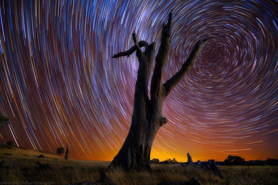 Amazingly Beautiful Star Trails by Lincoln Harrison Best Photography