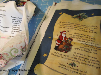 Christmas Fabric Book
