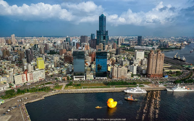 pato de goma más grande del mundo Taiwan