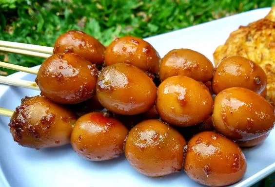 Sate Telur Puyuh Sate Telur Puyuh