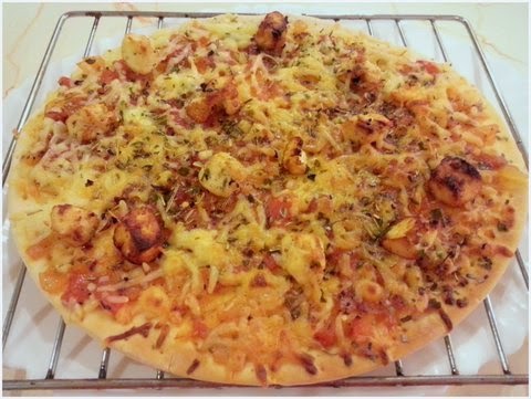 Sav S Kitchen Barbeque Cottage Cheese Pizza