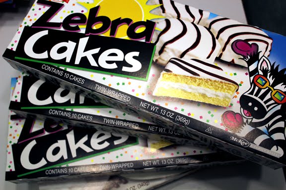 zebra cakes hostess