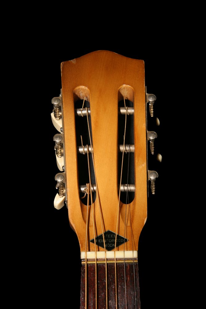 Suzuki Guitars 7 headstock