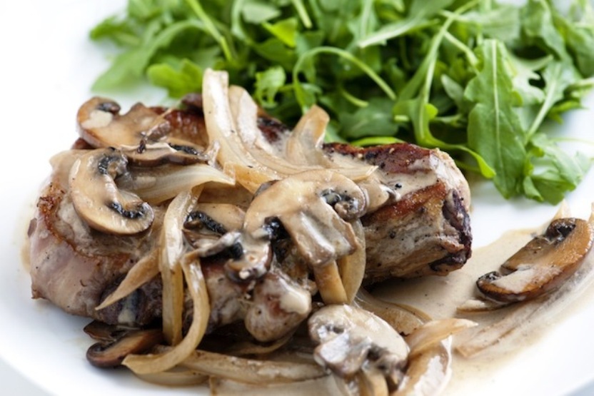 The Bestest Recipes Online Pork Chop with White Wine Sauce Recipe