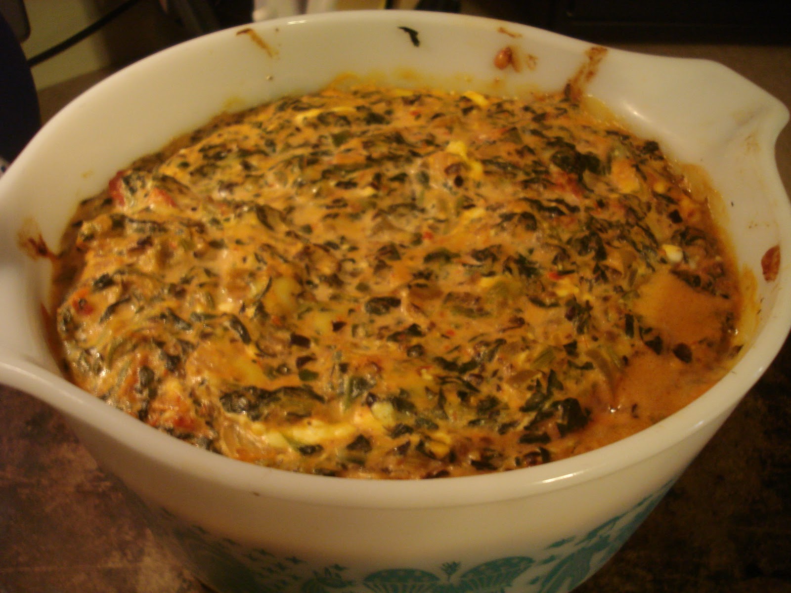 Hot Mexican Spinach Dip