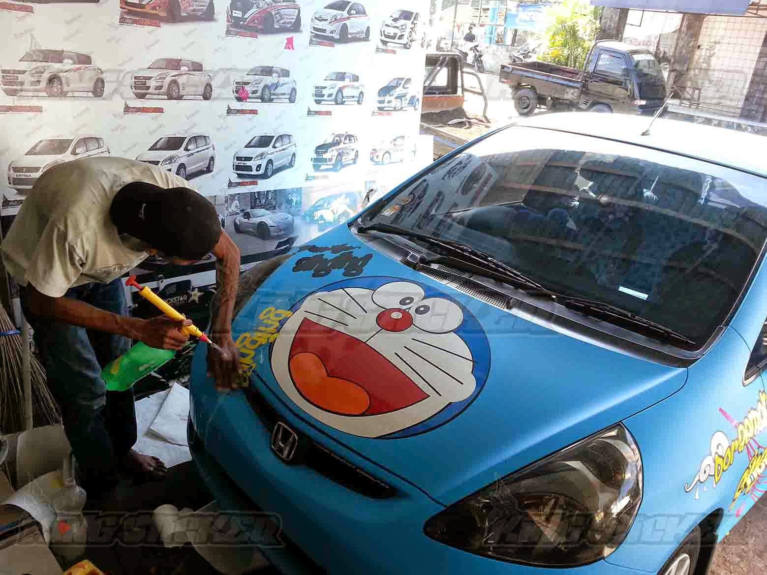 Gambar Modif Honda Jazz Hello Kitty Terlengkap Modifikasi Mobil Sedan