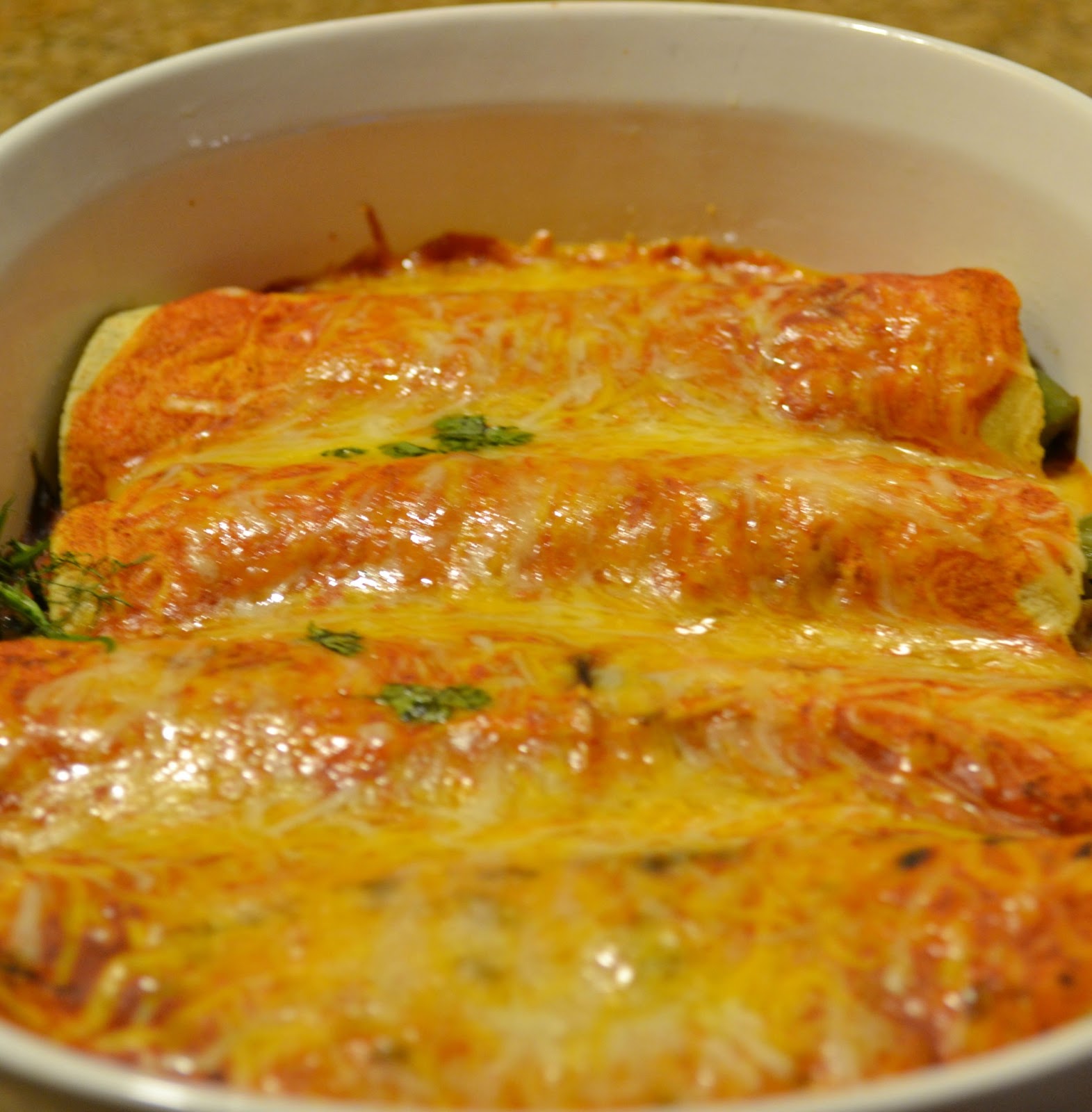Note to Self Sunday Recipes Veggie Enchiladas