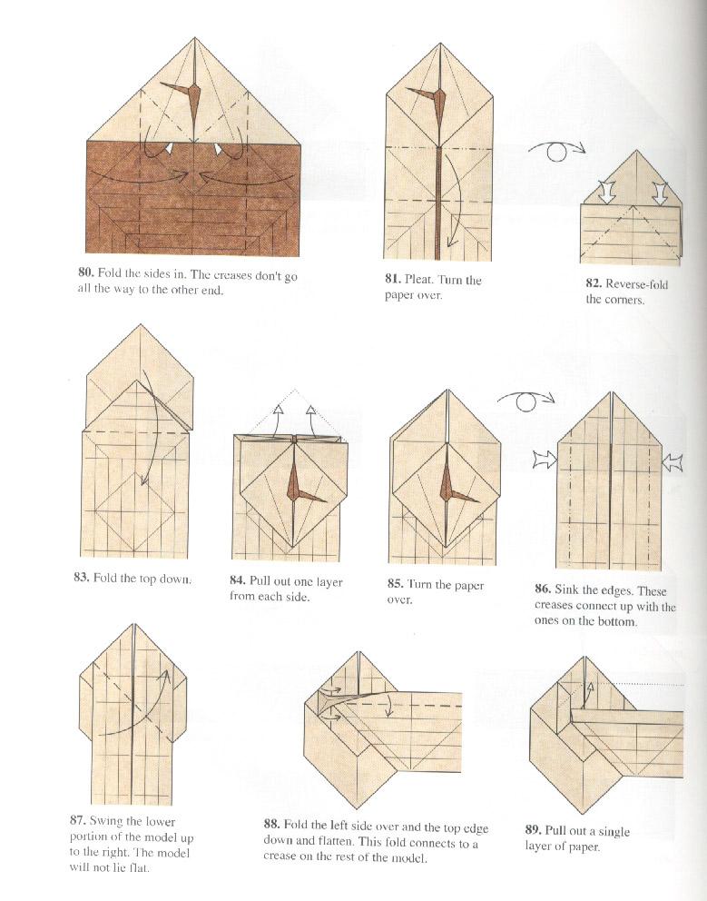 El arte del Origami Black Forest Cuckoo Clock