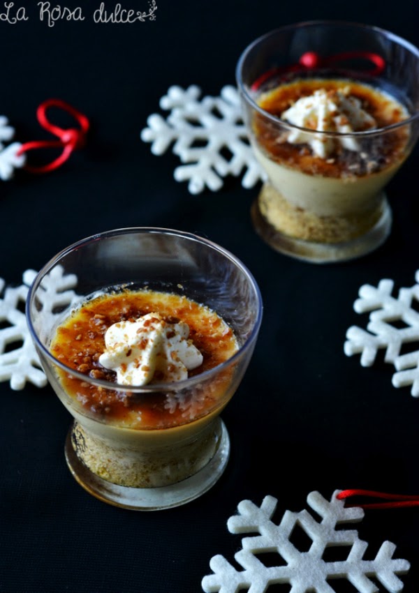 Tarta De Crema Catalana En Vasitos Sin Lactosa