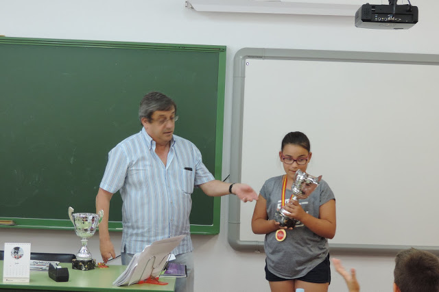 CAMPEONA DEL CONCURSO DE DIBUJO DE DEPORTE ESCOLAR "OLIMPIADAS RÍO DE JANEIRO 2016" (13/06/2016).