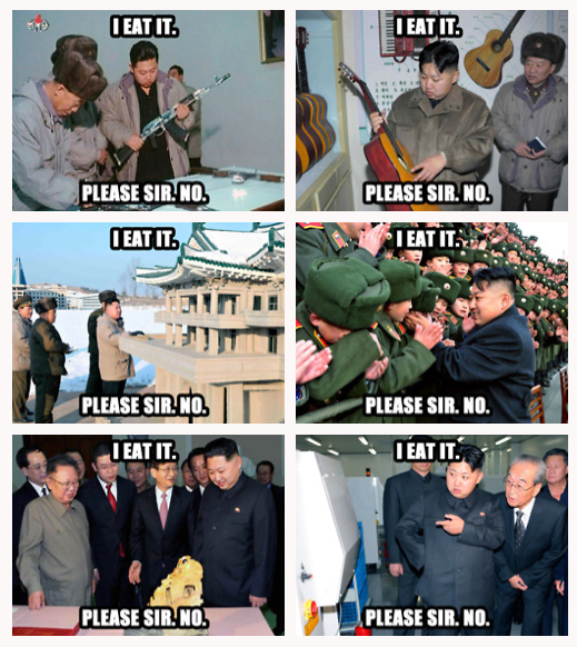 kim jong un memes meme eat things joey cup