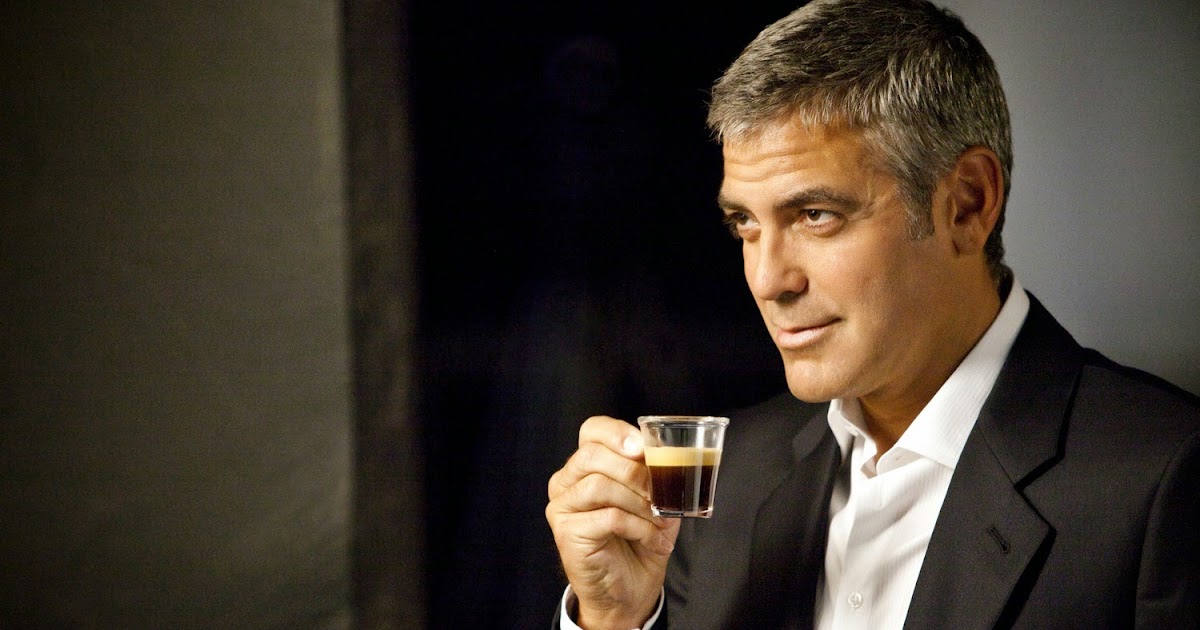 Fotos de Homens Bonitos O café de Clooney
