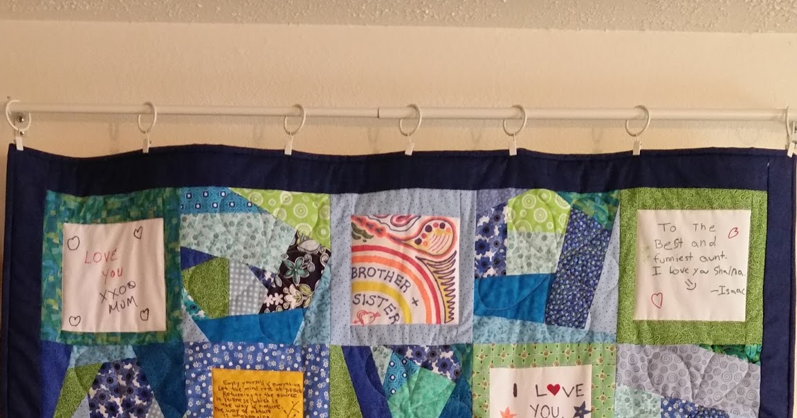 zimmerhouse Personalized Message Quilt for My SisinLaw