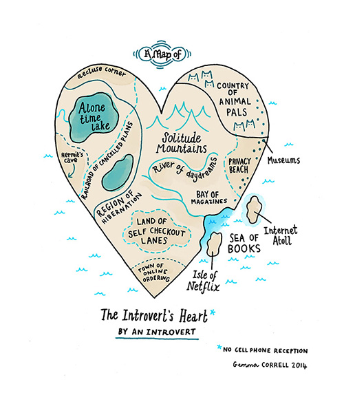 http://society6.com/gemmacorrell/a-map-of-the-introverts-heart#1=45