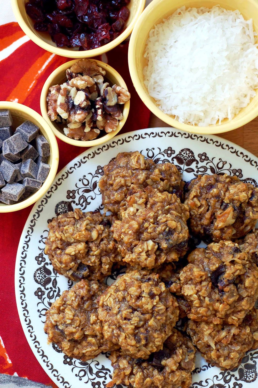 Providence Handmade Pumpkin Oatmeal Harvest Cookies and a Sweater