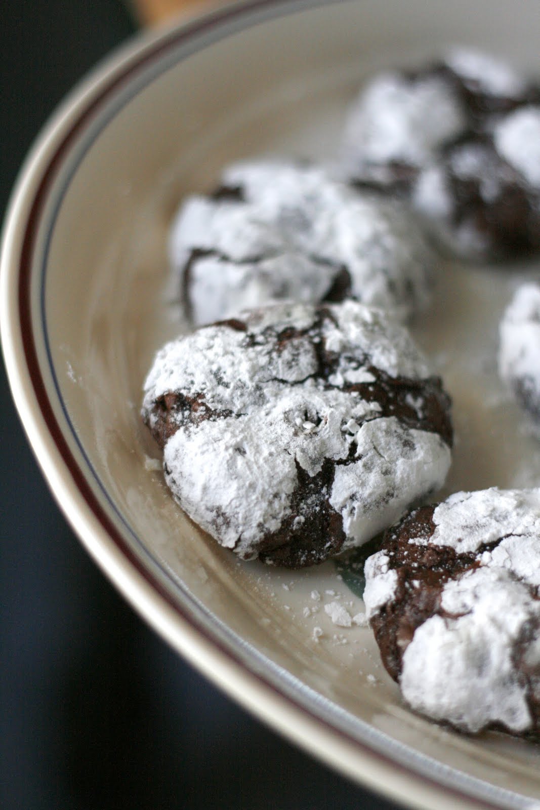 Indigo Scones GlutenFree Chocolate Fudge Crinkle Cookies