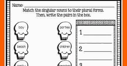 Here's an idea: FREE: Singular-plural nouns matching activity