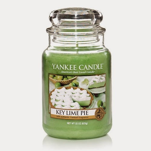 Andy's Yankees KEY LIME PIE Yankee Candle Feature