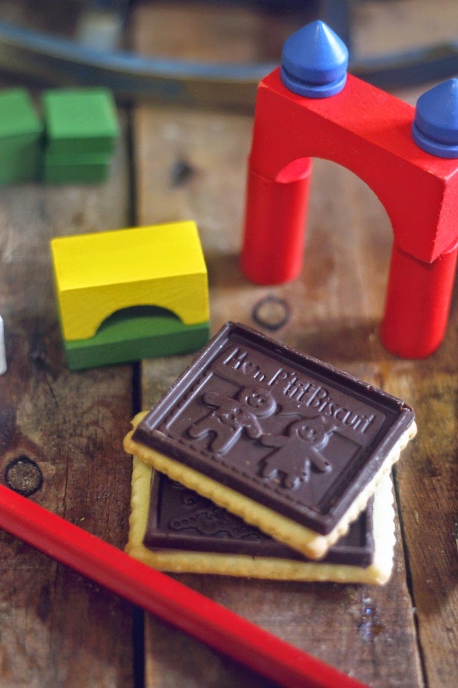 Galletas De Almendra Con Chocolatina
