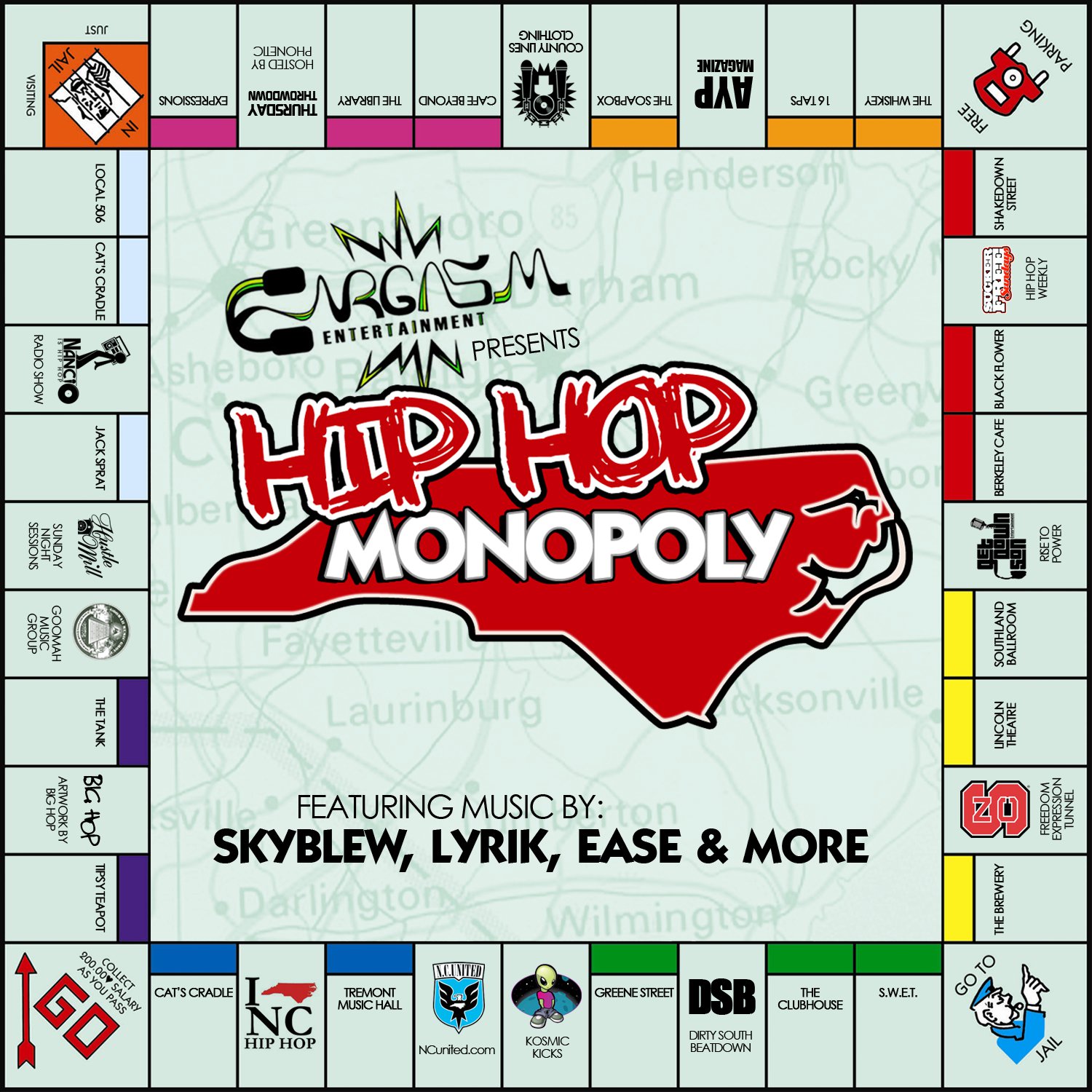 ‘Hip Hop Monopoly’ Artwork x Tracklisting (Mixtape)… | Nanci O Is Hip Hop