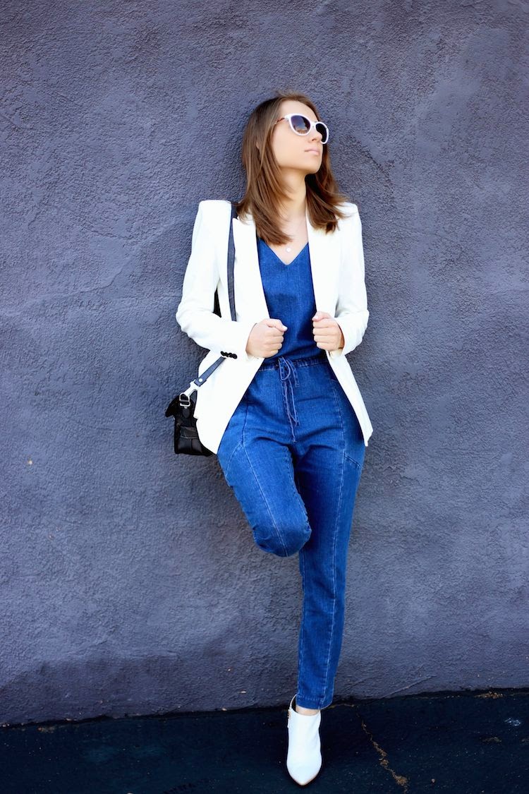 LA by Diana Personal Style blog by Diana Marks Denim Jumpsuit and