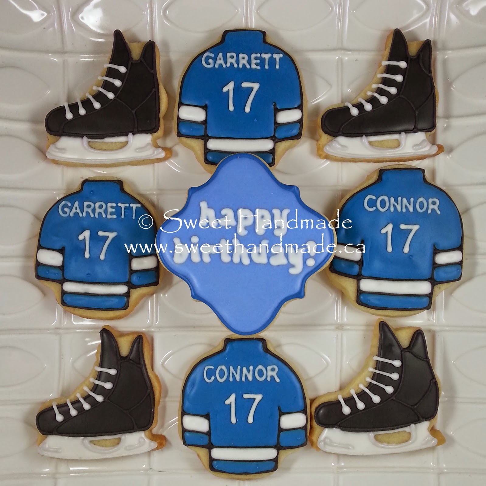 Sweet Handmade Cookies 17th Birthday Cookies part 2