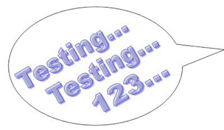 Testing is what I do