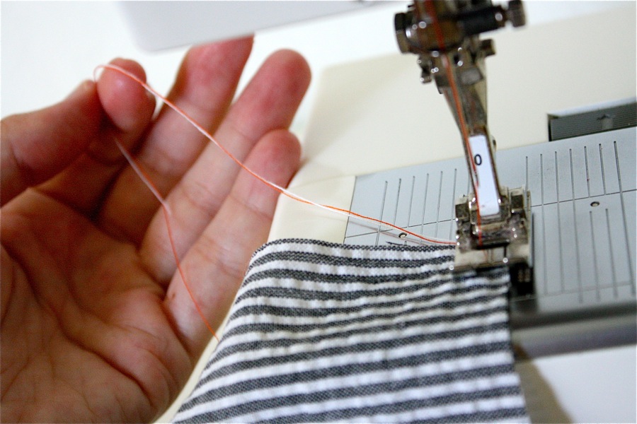 Gathering Fabric 2 ways MADE EVERYDAY