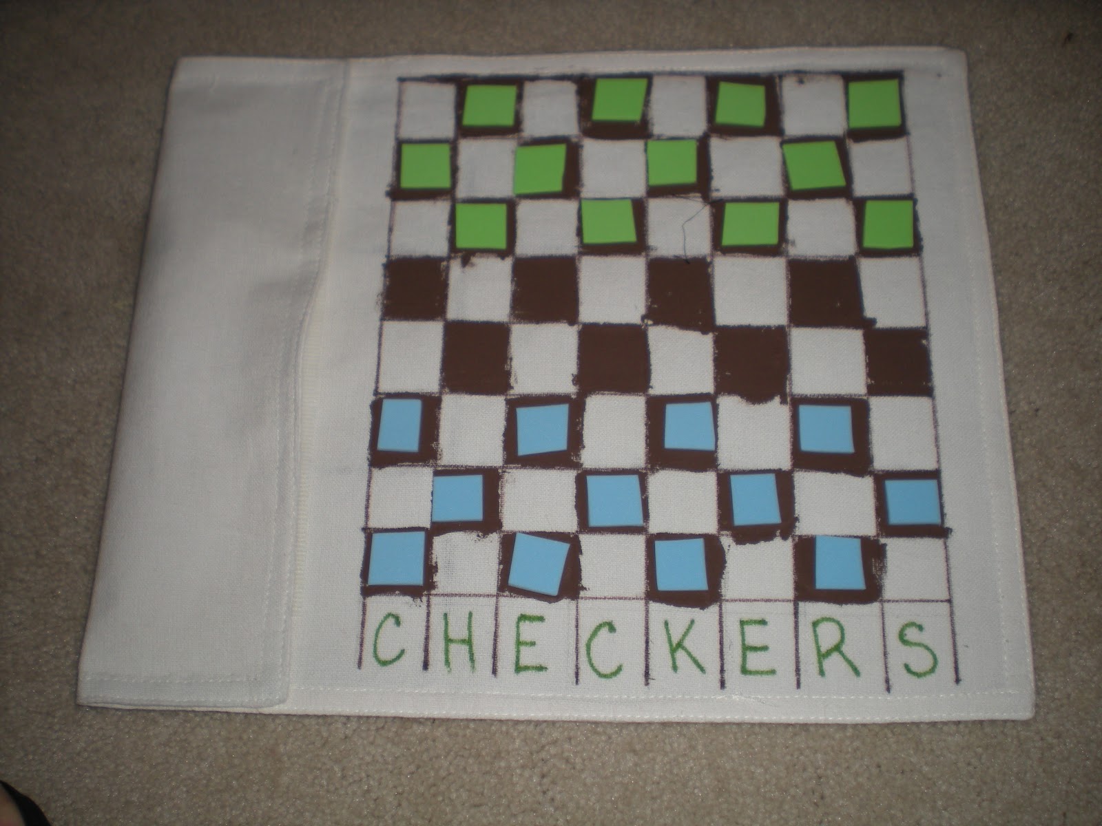 Thrifty 31 Blog Portable Placemat Game
