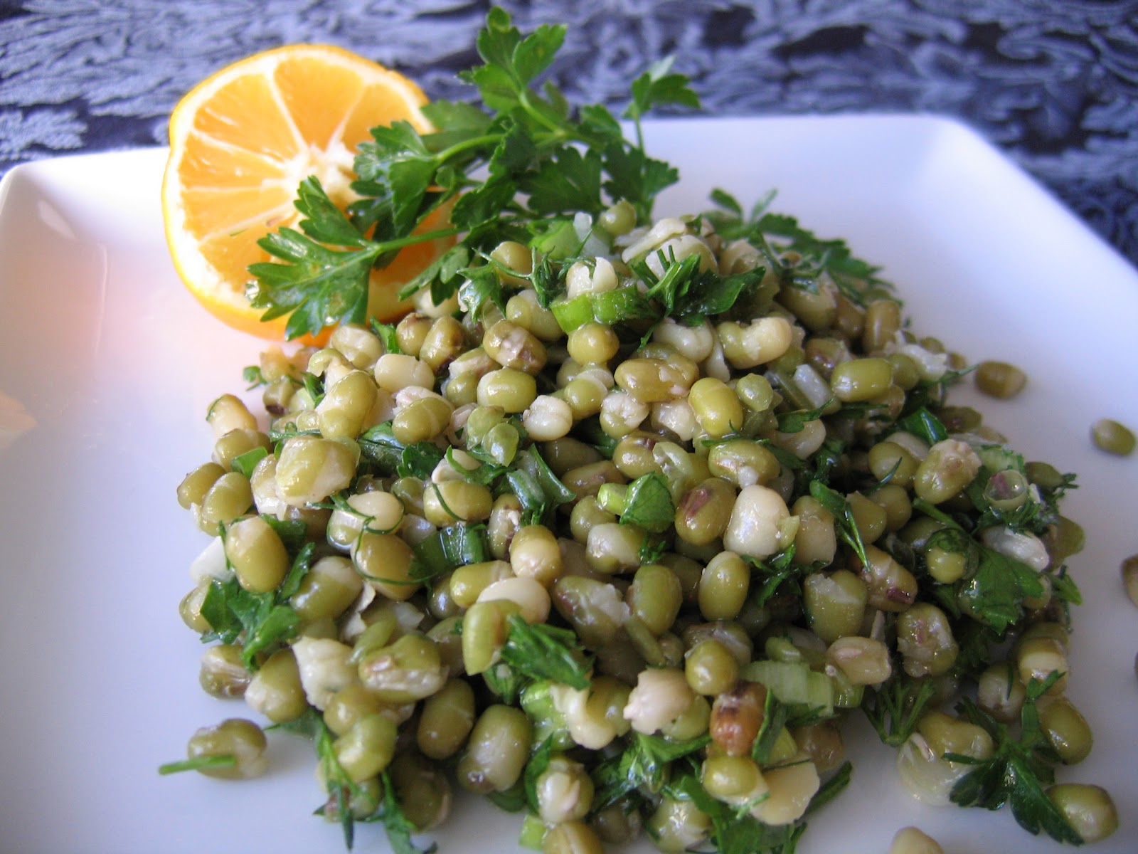 Yasemin's Kitchen Mung Bean Salad Maş Fasulyesi Piyazi