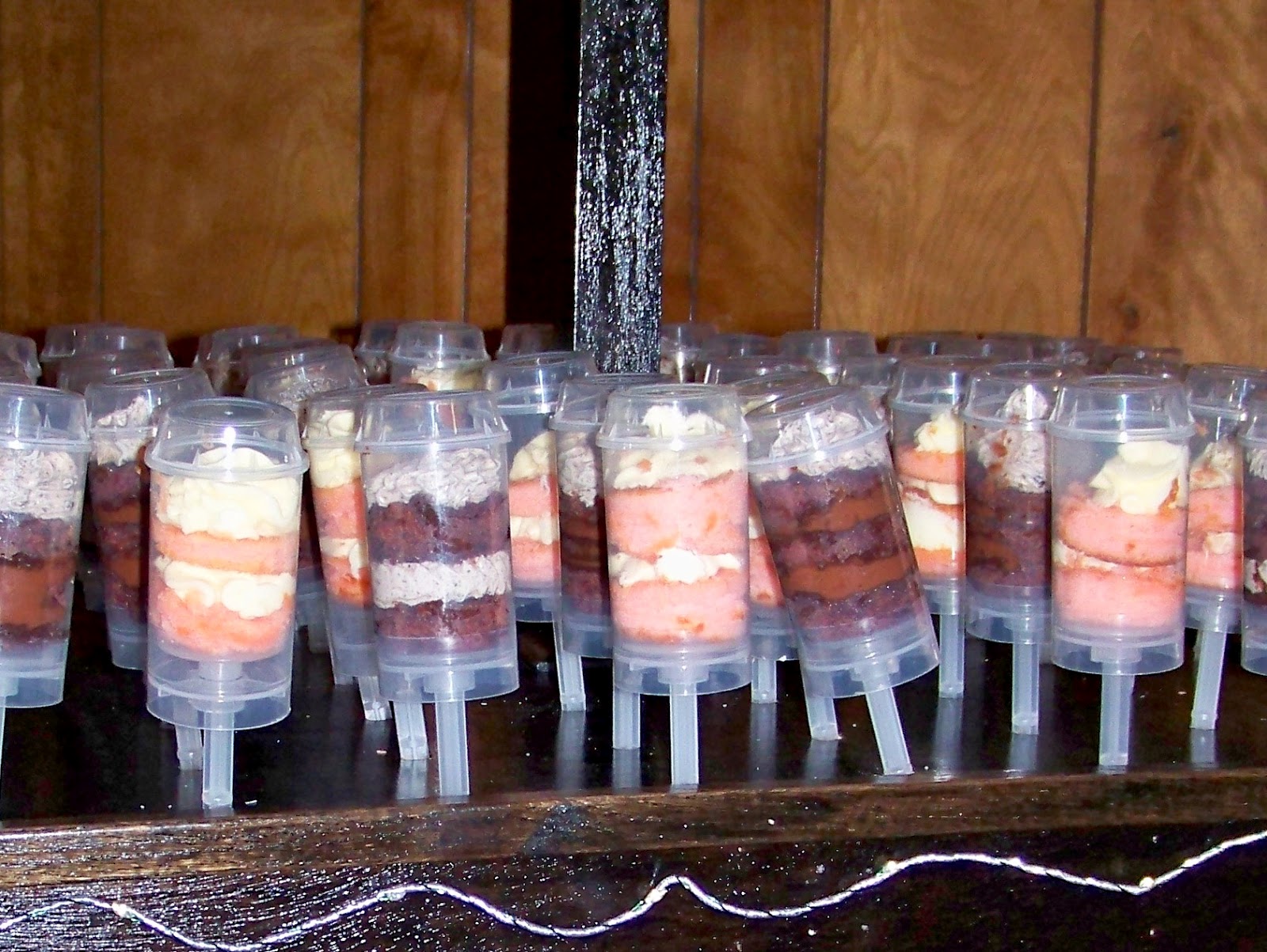Our Suburban Farm Wedding Cake Push Pops