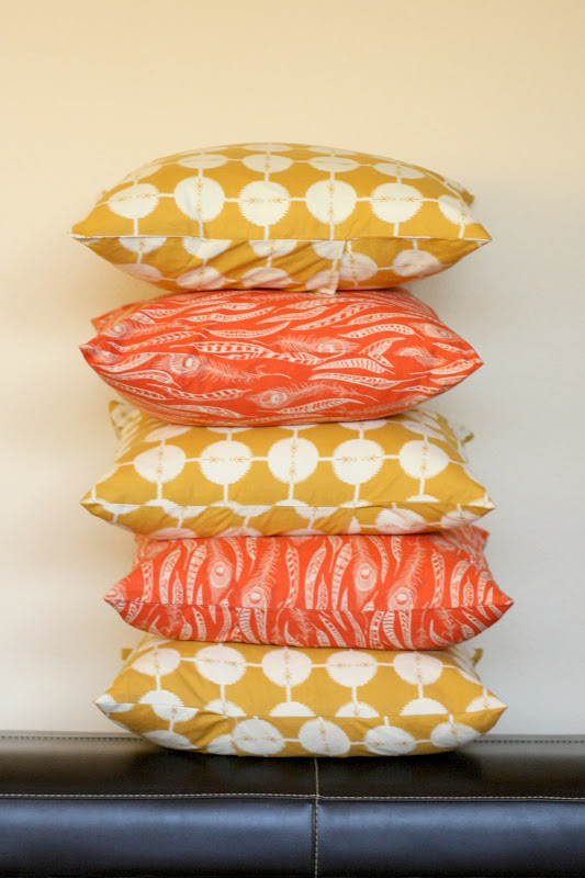 Stitched Together How to Sew Your Own Throw Pillow Covers {in Five