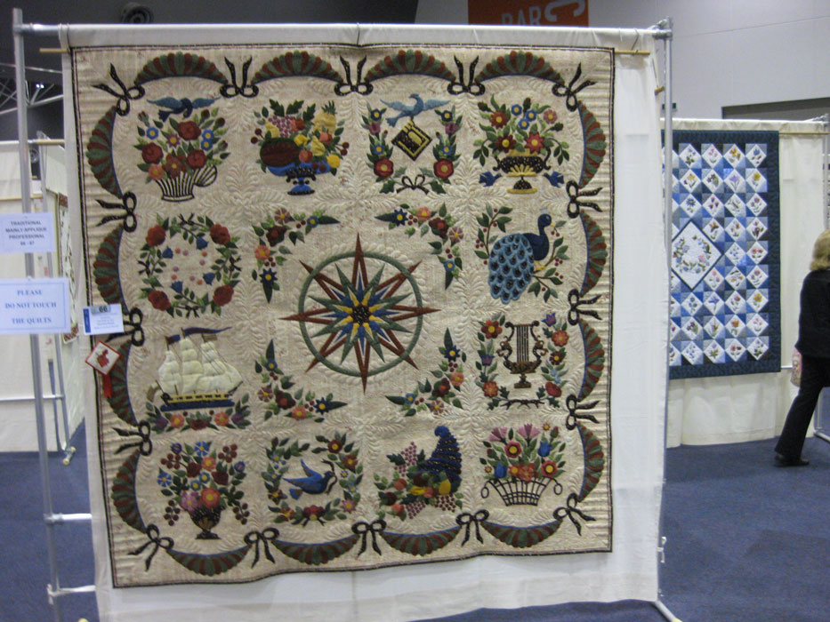 Joan at Leschenault Quilt West Show in Perth Western Australia