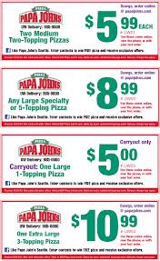 papa johns promo codes papa johns promo codes